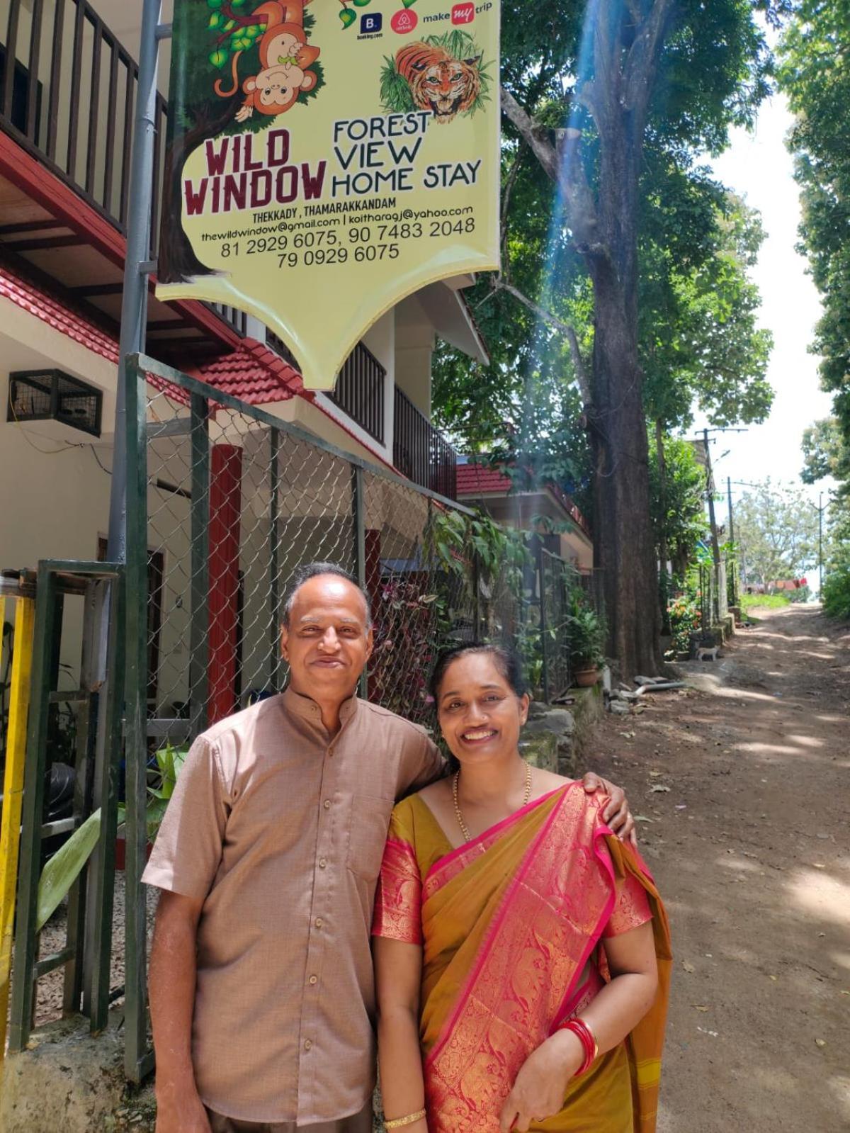 Wild Window - Forest View Homestay Thekkady Bagian luar foto